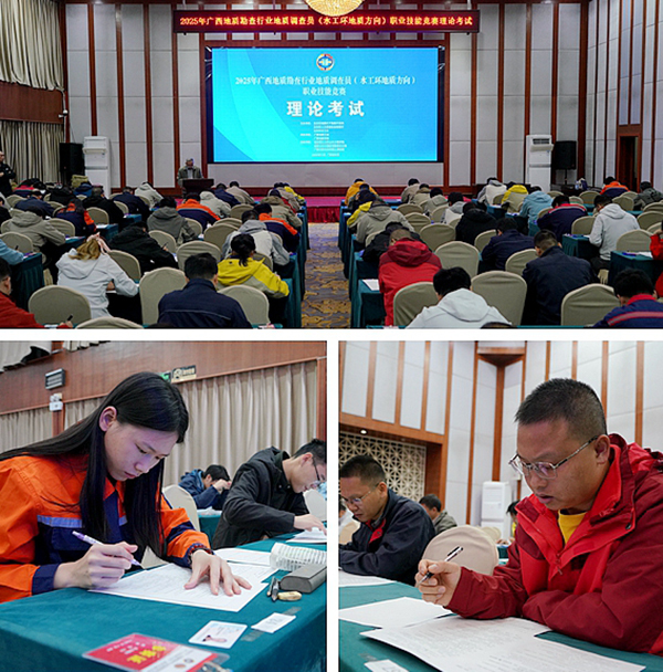 理论考试现场（张文浩 摄）