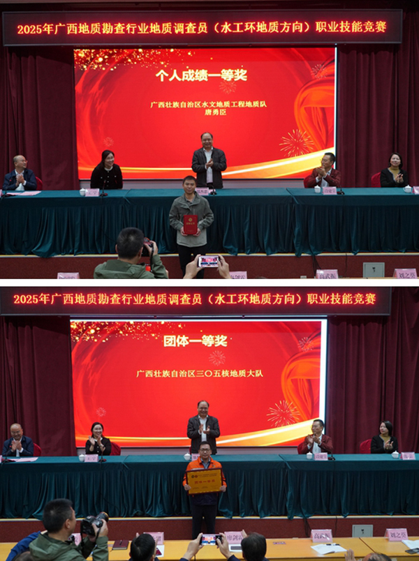 获奖单位、个人合影（张文浩 摄）